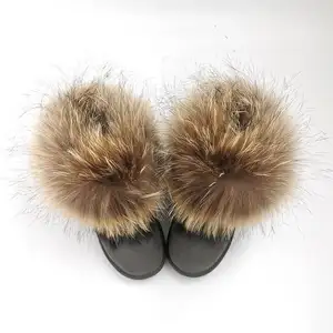 Pouco Meninas Tornozelo Sapatos das Crianças Grandes Meninos da Neve do Inverno Botas de Couro Genuíno Crianças Botas De Pele Para Venda