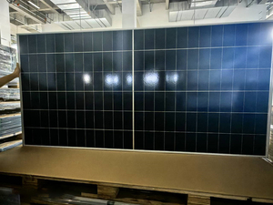 Panneaux solaires photovoltaïques bifaciaux en verre double de type N à prix de gros, 580W 600W - Product Image 5