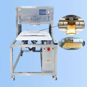 Machine à découper les gâteaux à ultrasons en acier inoxydable, trancheuse alimentaire, coupe-gâteau mille-feuille pour boulangerie et usine de transformation alimentaire - Product Image 1