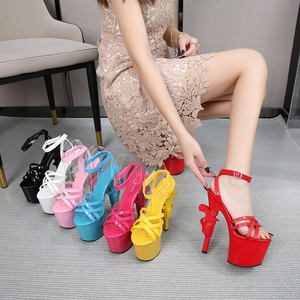 Novedades en Zapatos de Mujer, Zapatos de Tacón Alto de Alta Calidad, Sandalias de Plataforma Impermeables con Tiras de Moda para Mujer - Product Image 1