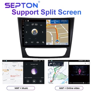 Lecteur DVD Android pour voiture Double Din DSP <span class=keywords><strong>Audio</strong></span> Lecteur radio stéréo pour <span class=keywords><strong>Mercedes</strong></span> Benz Classe E Classe E W211 E200 CLS 2002 - 2010 - Product Image 4