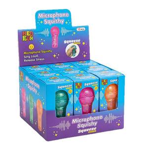 Nuevo Juguete Antiestrés de Micrófono Blandito con Purpurina, Juguete de Peluche de Micrófono de Dibujos Animados, Novedoso Regalo para Fiestas - Product Image 6