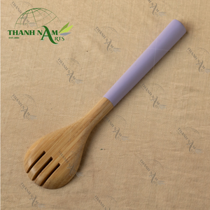 Cucharas de Bambú Clásicas de Alta Calidad para Ensalada, Color Personalizado, Ecológicas, Hechas a Mano, Utensilios de Cocina Duraderos, Venta al Por Mayor - Product Image 4