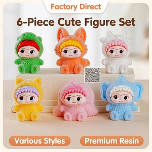Figuras Miniatura <span class=keywords><strong>de</strong></span> Resina <span class=keywords><strong>de</strong></span> Animales Kawaii, Juguetes para Máquinas Expendedoras, Serie <span class=keywords><strong>de</strong></span> Figuras - Product Image 4