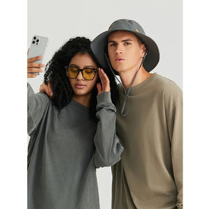 Sudadera con capucha de Otoño de peso pesado para hombre 420g Unisex lavado ácido personalizado 100% algodón de gran tamaño - Product Image 3