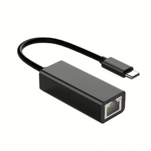 Adaptateur Ethernet Gigabit USB 3.1 Type C 10/100/1000 Mbps Carte Réseau RJ45 ABS Interne Accessoires PC/Ordinateur Portable - Product Image 3
