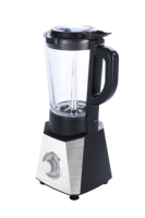 1000W, 2 vitesses, 5 vitesses, 1,7l, bocal en verre, support électrique, mélangeur/mélangeur de jus, avec tasse de hachoir et broyeur et broyeur de glace LB6108D
