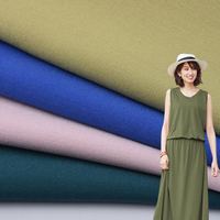 100% tissu sergé teint en viscose 185 GSM Satin pour hommes/chemise dorée pour femmes pour vêtements et doublure pour garçons/filles