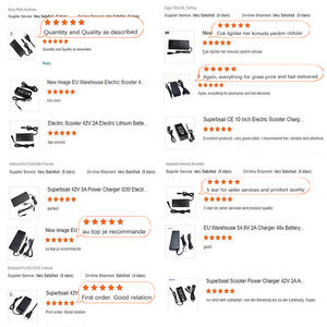 Nouvel adaptateur <span class=keywords><strong>Scooty</strong></span> 36V 42V 2A pour <span class=keywords><strong>trottinette</strong></span> électrique M365 - <span class=keywords><strong>Chargeur</strong></span> secteur universel 100-240V compatible US/EU/AU/UK - Product Image 6
