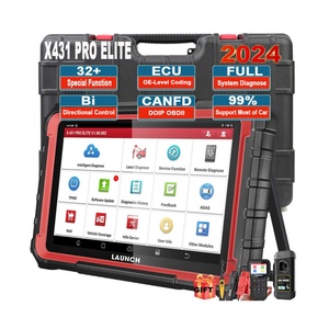 Lancement 2024 : Analyseur de moteur X431 PRO ELITE V5.0, lecteur de codes, SDK, scanner OBD2, outils de diagnostic pour toutes les voitures et camions - Product Image 1