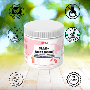 Formula kustom kolagen NAD alami organik Biotin antioksidan Vegan Resveratrol kapsul suplemen kecantikan untuk dewasa - Product Image 4