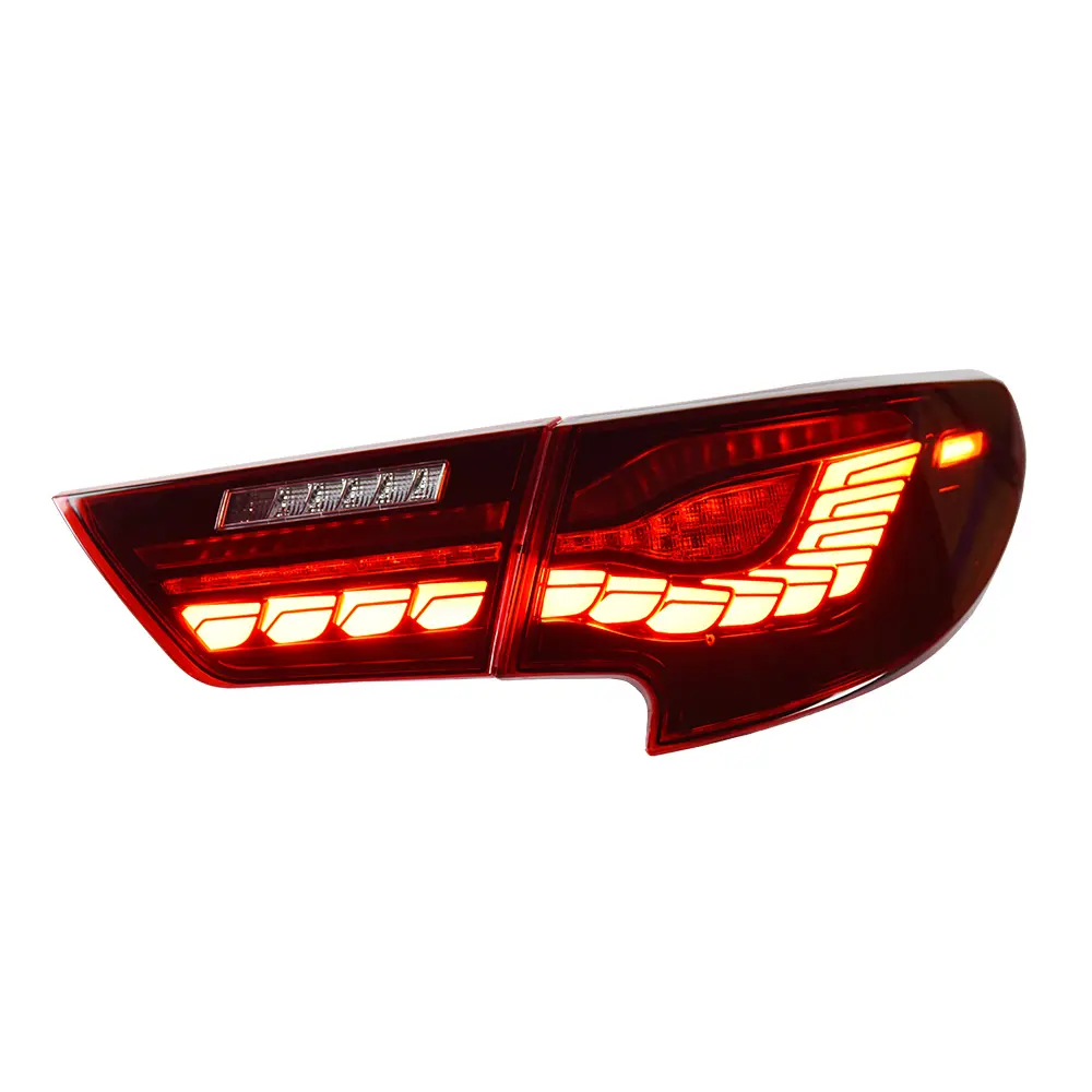 Lampu Mobil untuk Reiz Mark X 2010-Lampu Belakang LED Sekarang Peningkatan Desain GTS Lampu Sein Dinamis Sorot Rem dan Lampu Belakang Mundur