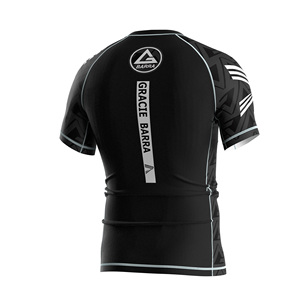 Men's Fightwear Set Anti-Odor Compression Rash Guard + Drawstring Performance <b>Shorts</b> for BJJ <b>Grappling</b> Training - Product Image 5