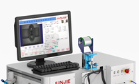Mesin solder Visual presisi tinggi, papan PCB mesin las Spot Visual CCD sepenuhnya otomatis