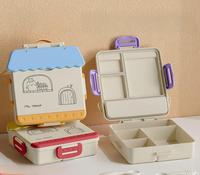 Kinderlunchboxen, Voor Maaltijden, Fruit En Enz. Magnetron-Veilig, Multifunctionele Opbergdozen, Food-Grade Studentenlunchboxen