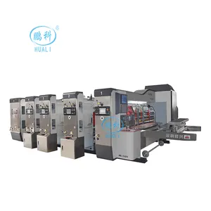 Máquina automática de entalhe para impressão de papelão ondulado de alta velocidade Huali