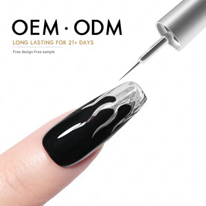 Gel de liner métallique professionnel effet miroir haute densité argenté <span class=keywords><strong>doré</strong></span> pour nail art, gel polish effet fil pour <span class=keywords><strong>manucure</strong></span> en salon - Product Image 3