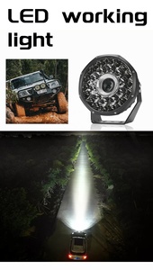 Foco de luz de trabajo de alta potencia, luces cuadradas de conducción diurna, 7, 9 <span class=keywords><strong>pulgadas</strong></span>, 160W, para camión, Tractor, todoterreno - Product Image 6