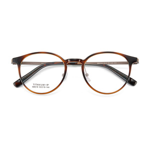 Monturas de Gafas Redondas de Titanio Jace R M8318, Ligeras, Montura Completa, Unisex, Lentes de Resina, Origen Danyang - Product Image 3