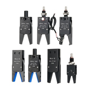 HOFUJNG Mini Pneumatic Robot Gripper Black Strong Power With Sensor Industrial Cylinder Fittings for <b>Textile</b> Machine - Product Image 2