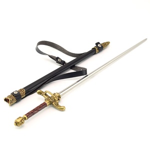 Popolare gioco del mondo Fantasy di troni equipaggiamento esclusivo per l'ago da cucito in metallo artigianato spada portachiavi 26cm - Product Image 1