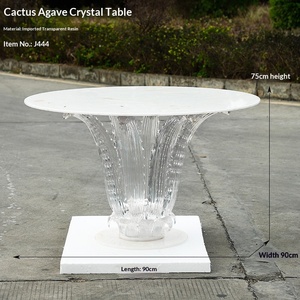 Exhibidores Decorativos de Cristal Transparente para Flores, para Vestíbulo de Hotel, Entrada, Foyer, con Múltiples Arreglos, China - Product Image 1