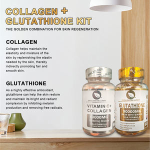 La mejor Cápsula de blanqueamiento de la piel de L-glutatión <span class=keywords><strong>Natural</strong></span> 90000Mg Match con tabletas de píldora de colágeno de vitamina C Beauty Skin OEM - Product Image 3