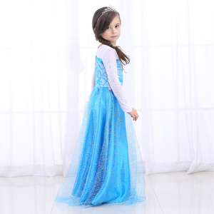 Disfraz de Princesa para Niña, Vestido de Encaje con Cola para Niñas, Vestido de Fiesta Infantil, Vestido de Halloween y Navidad - Product Image 2