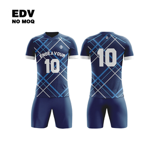 Maillot de football d'équipe personnalisé en gros, vêtements de sport pas chers avec impression de motifs personnalisés - Product Image 1
