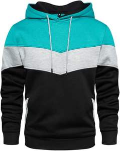 Servicio OEM Sudadera con Capucha de Manga Larga de Secado Rápido de Poliéster Teñido en Prenda, con Logotipo Personalizado para Hombre - Product Image 6