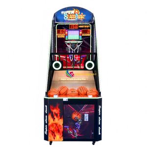 Luxury Coin-Operated Mobile Basketball Stand Electronic Indoor Arcade Game Shooting Machine English 110V/220V UK Plug - Product Image 3