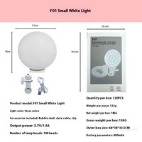 Lampe Annulaire LED RVB Mini Portable Rechargeable pour Selfie Téléphone avec 3 Niveaux de Luminosité en Plastique pour Photographie et Diffusion Vidéo