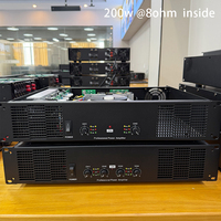 110v-240v Geniş Voltaj Seçenekleri 900w 8ohm 1450w 4ohm Yüksek Analog Güç Amplifikatörü, Kilise Jeneratörü için İyi Kalitede