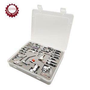 Ensemble de <span class=keywords><strong>32</strong></span> <span class=keywords><strong>pieds</strong></span> <span class=keywords><strong>presseurs</strong></span> de haute qualité et pratiques avec manuel d'instructions en anglais pour un transport et un rangement faciles - Product Image 6