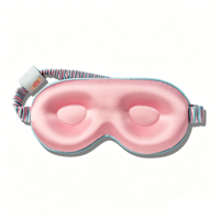 Masque de sommeil en soie personnalisé avec logo brodé, étiquette privée, masque pour les yeux en soie naturelle à 100%, réglable, pour les voyages, certifié OEKO