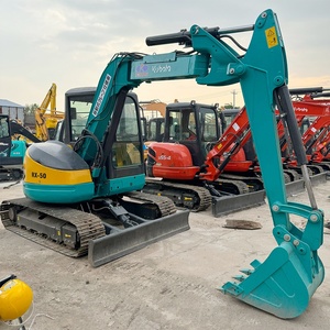 Mini Excavadora Usada Original de Japón, KUBOTA RX-50, 5 Toneladas, Excavadora Hidráulica de Cadenas, Importada, 99% Nueva - Product Image 3
