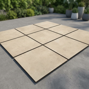 Dalles de sol extérieures en porcelaine imitation bois, résistantes aux taches et antidérapantes, 20 mm, 600x600 600x900 mm, pavés robustes - Product Image 5