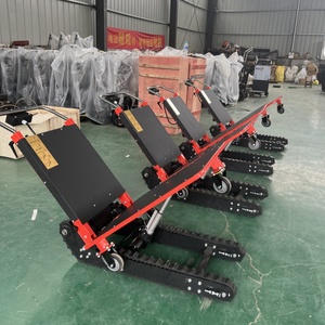Carrello <span class=keywords><strong>Montascale</strong></span> Portatile Cingolato per Trasporto Pesante, Sollevatore Motorizzato per Mobilità e Logistica - Product Image 6