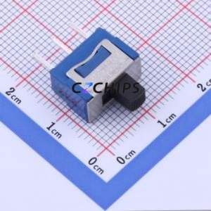 8SS1012-Z Slide Switch Through hole Component (THT) Switch Single Pole Double Throw Rectangle Pin Header PC Pin 13mm - Product Image 2