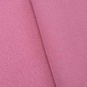 Tissu et Textiles C Tissu à capuche pour vêtements 100% Polyester Tissu <span class=keywords><strong>polaire</strong></span> Plaine Trame Pull à capuche tricoté Taille du papier A4 - Product Image 5