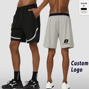 Shorts de sport pour hommes personnalisés haut de gamme, alternative aux grandes marques, extensibles dans quatre directions, séchage rapide, respirants, décontractés, réfléchissants - Product Image 1