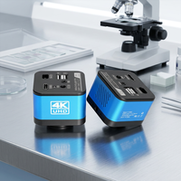 Microscopio Digital USB con Cámara de Video, Lente con Montura C y Sensor para Reparación, Soldadura y Adquisición de Imágenes Digitales, Mejor Precio y Más Vendido