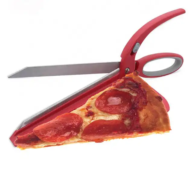 New stainless steel household non-stick pizza scissors with pizza shovel