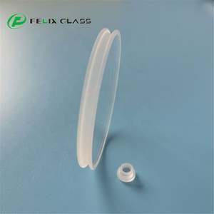 โรงงานเฟลิกซ์ผลิตกระจกออปติคอลควอตซ์/แซฟไฟร์/BK7 พร้อมร่อง กระจกเลนส์แบบมีร่อง - Product Image 2
