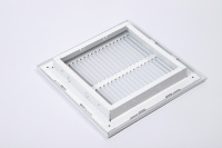 Grille de ventilation carrée moderne en plastique RAF1010 pour système CVC, diffuseur de sol, sortie d'air pour installation au plafond d'atelier, retour d'air