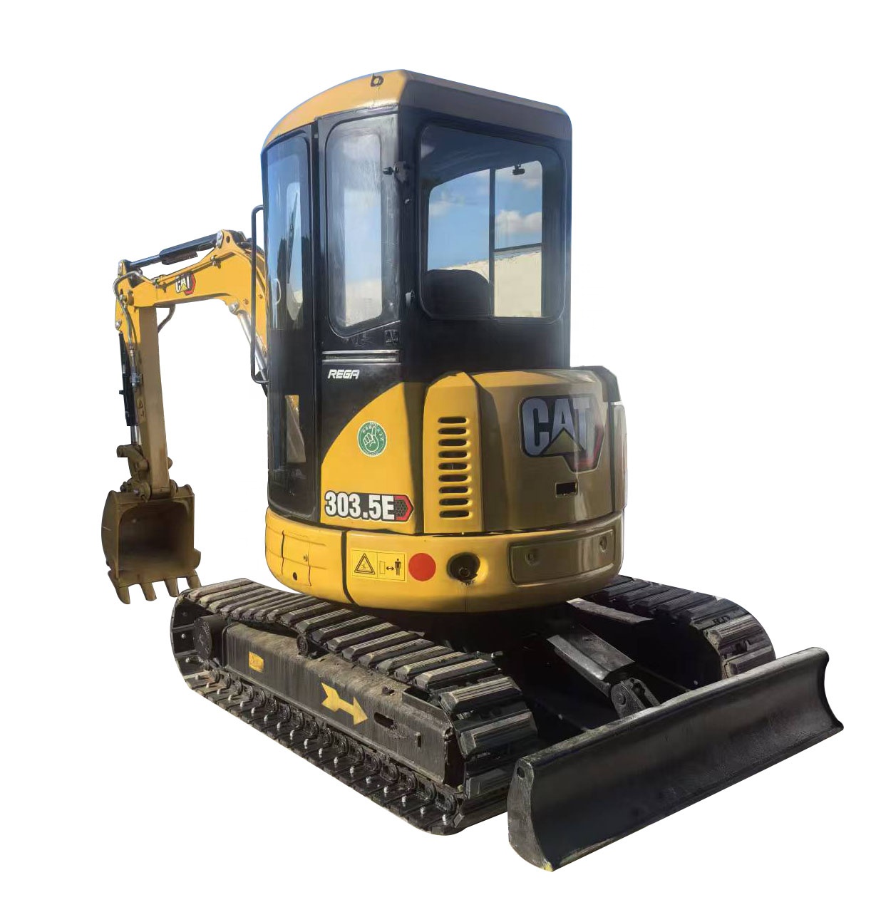 Cat 303.5E гидравлический экскаватор 3 тонны Cat 303 небольшой экскаватор оригинальный гусеничный компактный экскаватор использованный кошачий экскаватор машина