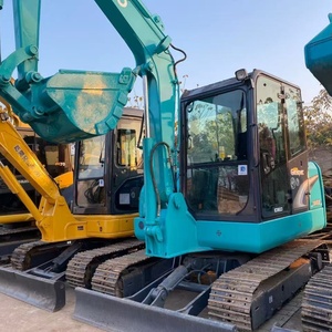 Excavatrice sur chenilles Kobelco SK60 d'occasion de haute qualité, faible nombre d'heures, provenance Japon. Également disponible : Kobelco SK200, 60, 75, 130, 135, 140, 210, 350. - Product Image 5