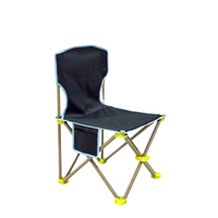 Chaise de camping portable, chaise pliable d'extérieur, cadre en acier Oxford pour jardin, pêche, plage, pique-nique