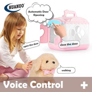 I bambini fanno finta di giocare a cane casa carina peluche cartone animato che abbaia cane che cammina giocattolo peluche cane - Product Image 6