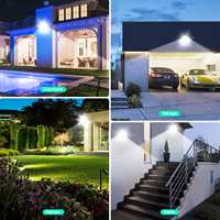 Projecteur LED 140lm/w Blanc Froid 6500K 30W 100W 200W 300W 400W Étanche pour Jardin, Cour, Garage, Stade Sportif